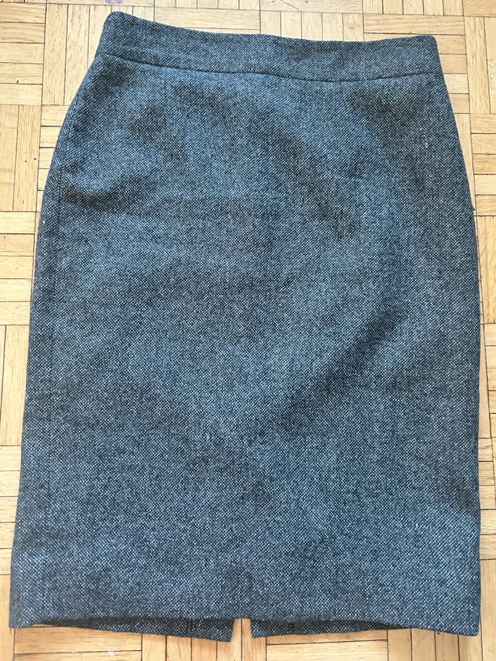 J.Crew No. 2 Pencil Wool Silk Blend Tweed Skirt Size 6 Excellent Condition